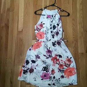 Floral Halter Dress