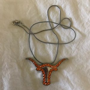 Longhorn necklace