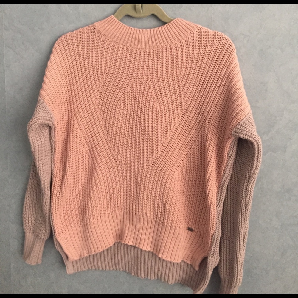 Pink superset sweater size XS