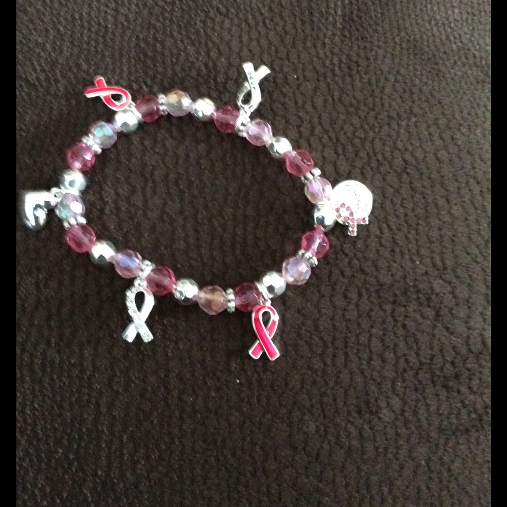NWOT Avon breast cancer bracelet