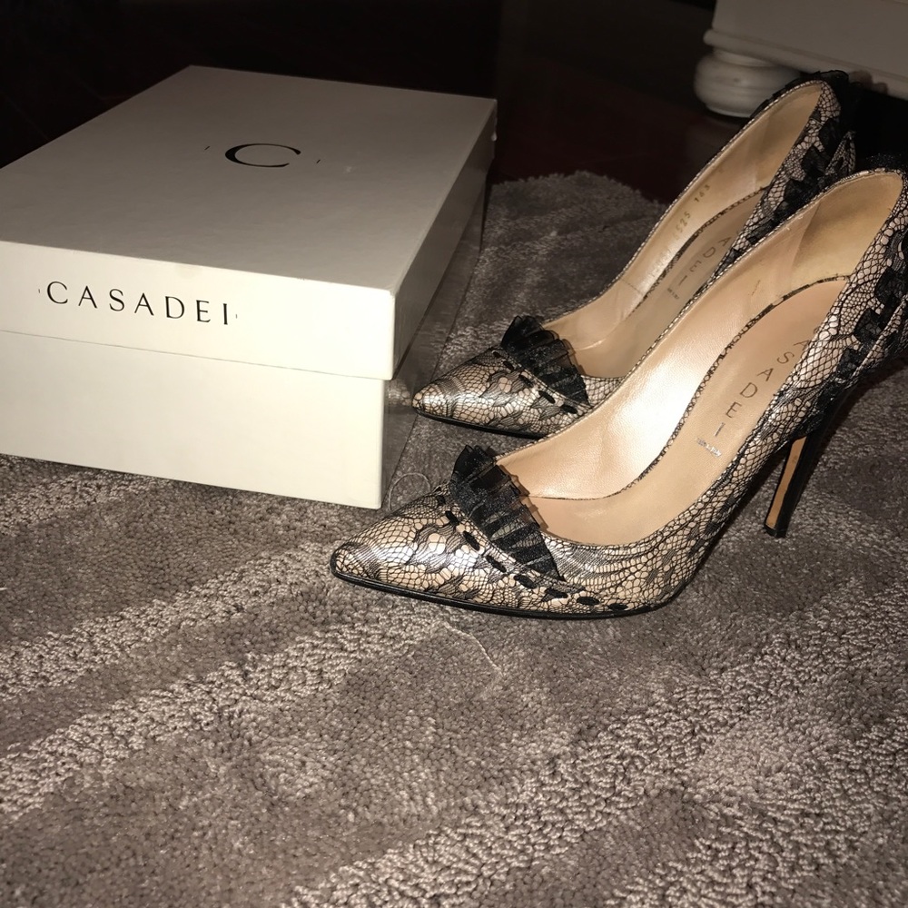 Casadei Lace Heel