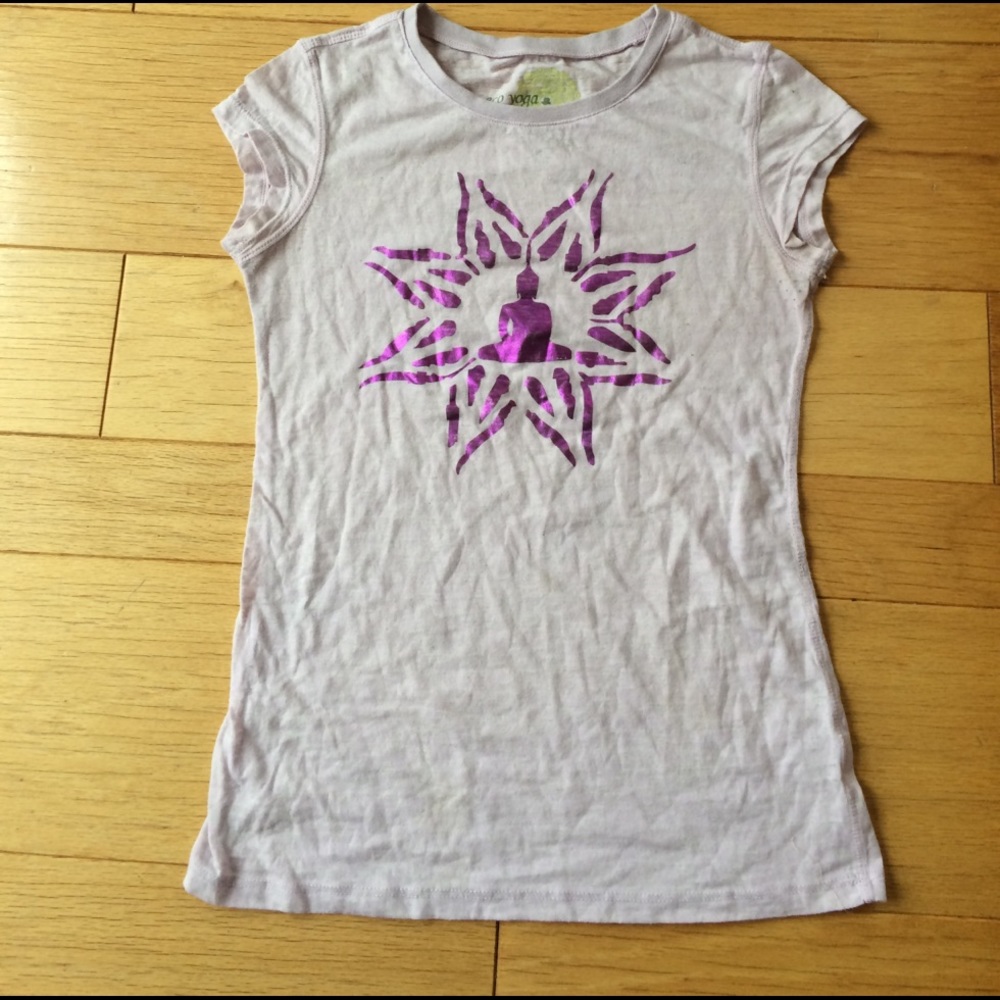 Lavender yoga top