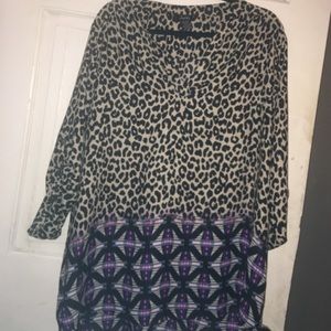 Cheetah print shirt