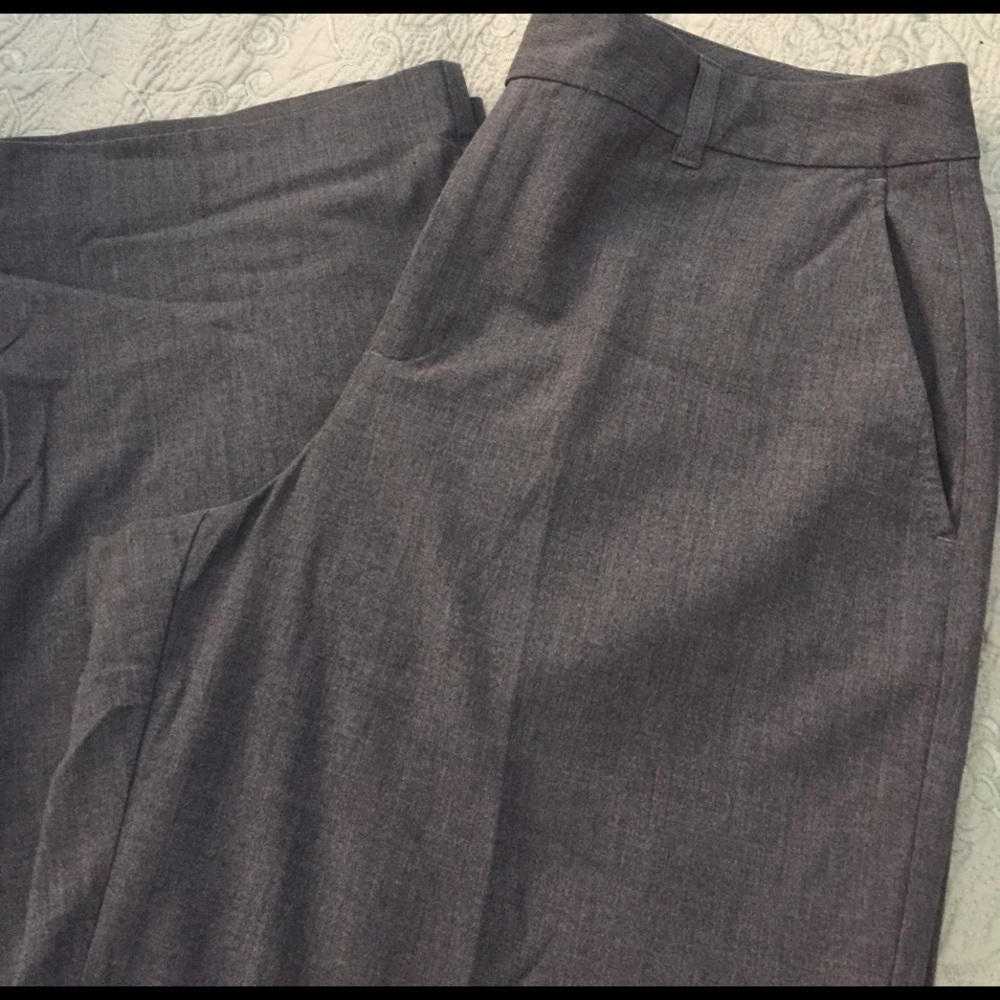 DONATED Old Navy grey slacks - 10S