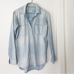 Madewell Women's Slim Chambray Button-Down