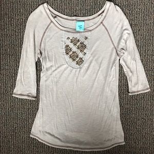 Nordstrom's h.i.p. beaded tunic