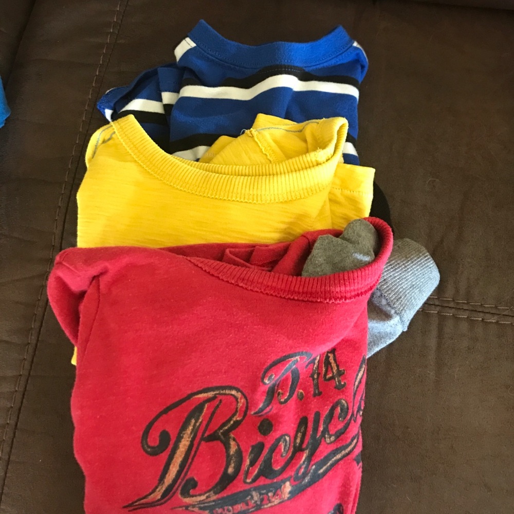 3 boys long sleeve 3T shirts