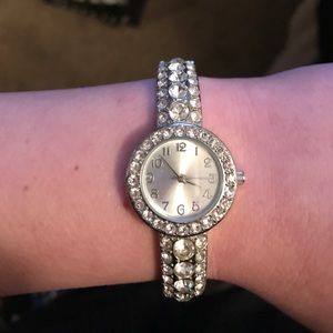 Rhinestone watch