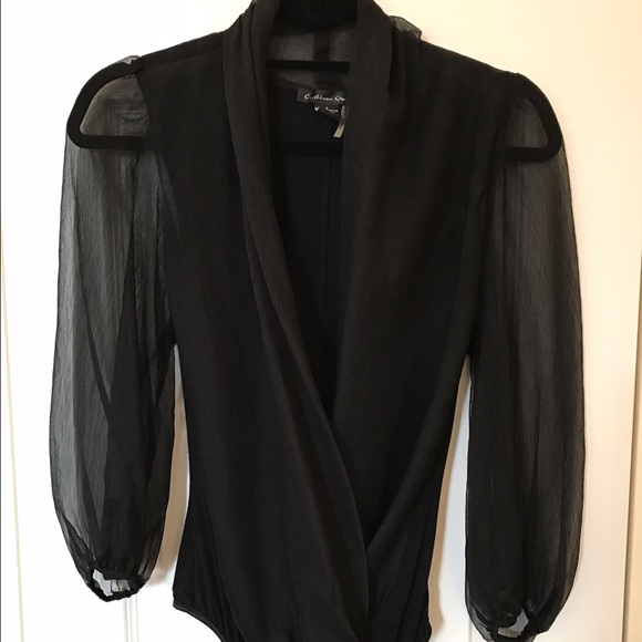 Nasty Gal Sheer Bodysuit - Picture 3 of 5