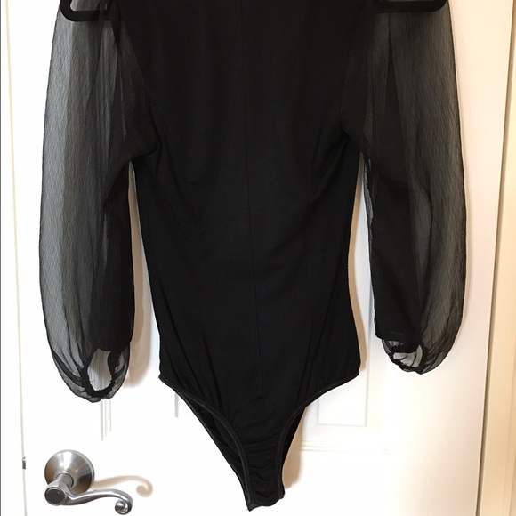 Nasty Gal Sheer Bodysuit - Picture 4 of 5