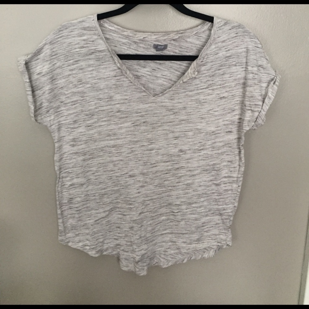 Heather gray short sleeve tee AERIE