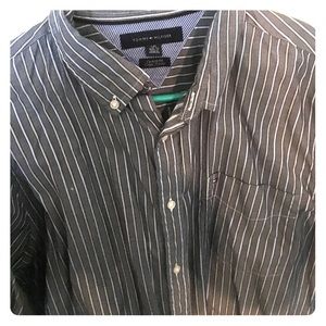 Tommy Hilfiger large stripped button down
