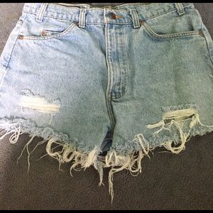 Jean shorts