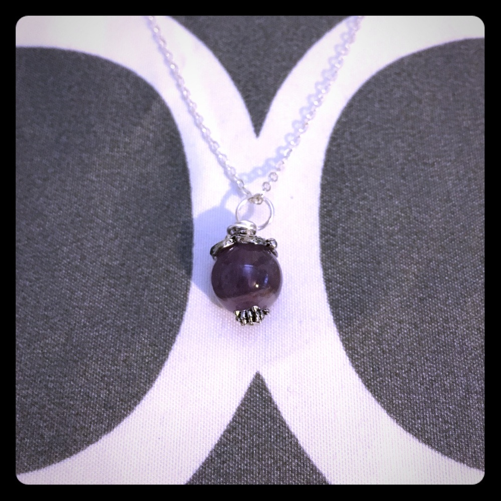 Real Amethyst Necklace