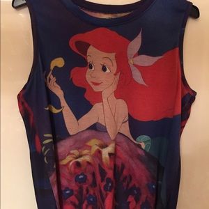 Little mermaid tank top