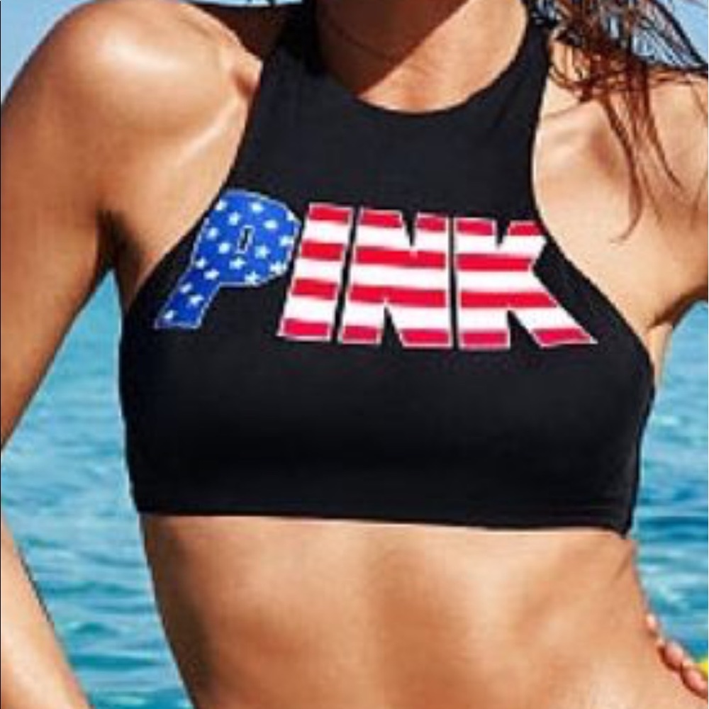 VS Pink Swim Top