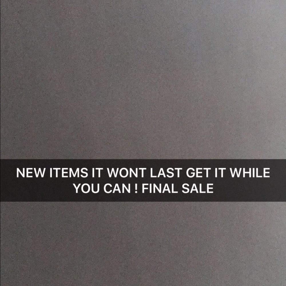 New ITEMS GO CHECK IT OUT