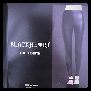 ‼️Blackheart Full length leather leggings‼️