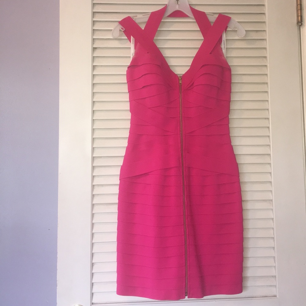 Sherri Hill bandage dress.