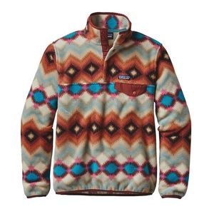 Patterned patagonia fleece