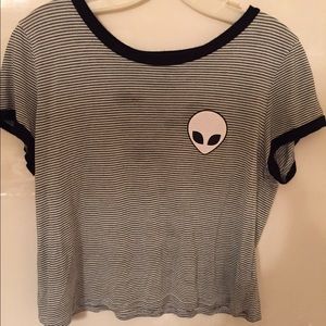 Alien grey shrit