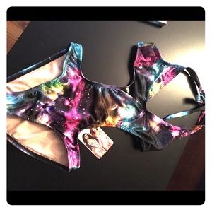 Galaxy swimsuit, iheartraves
