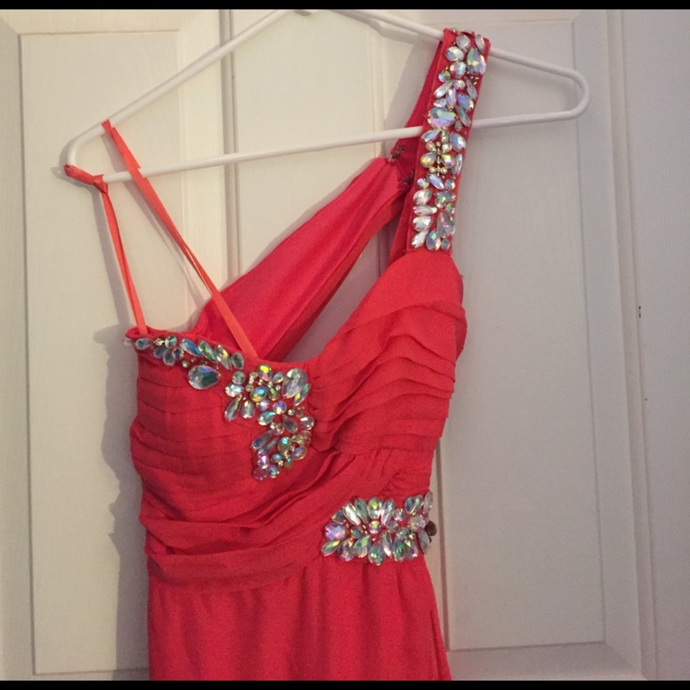 Brand New Coral Prom Dress!