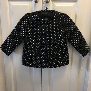 Cat & Jack Baby Girls' Dot Print Dress Coat