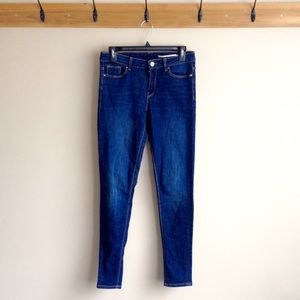 ZARA medium dark-skinny JEANS-slim fit-Med Rise-4