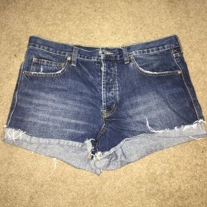 High waisted shorts