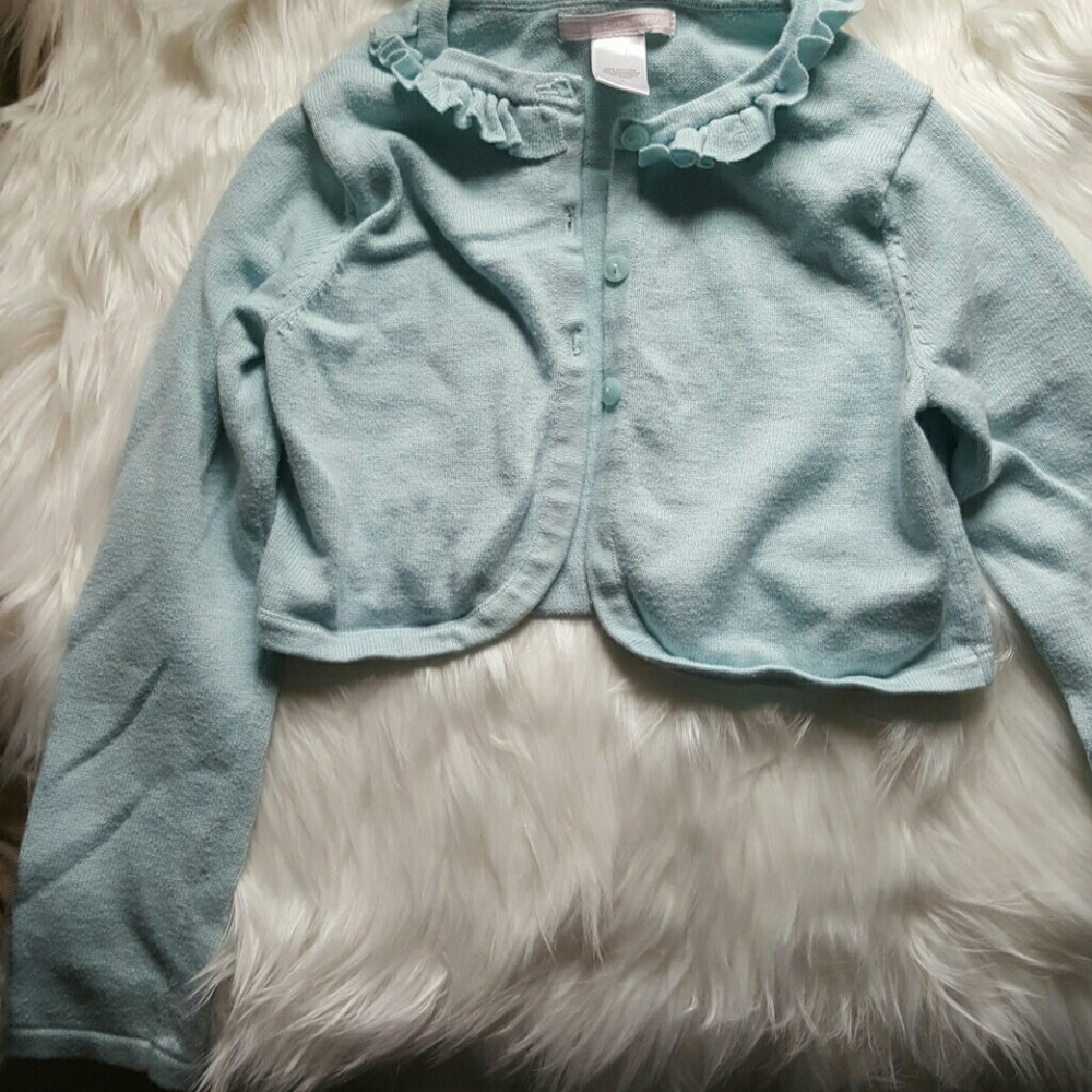 Janie and Jack Powder Blue  Short  Sweater
