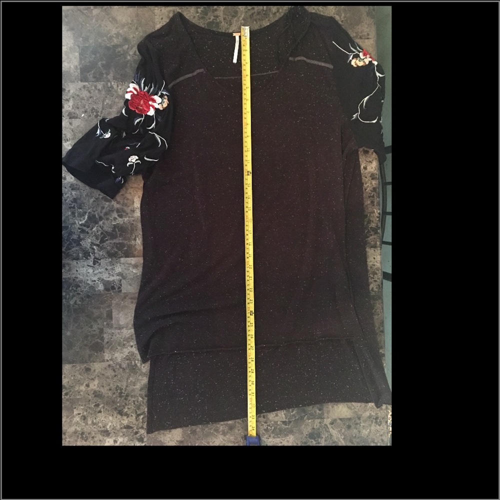 👕FREE PEOPLE TUNIC TOP/EUC S - Picture 6 of 7