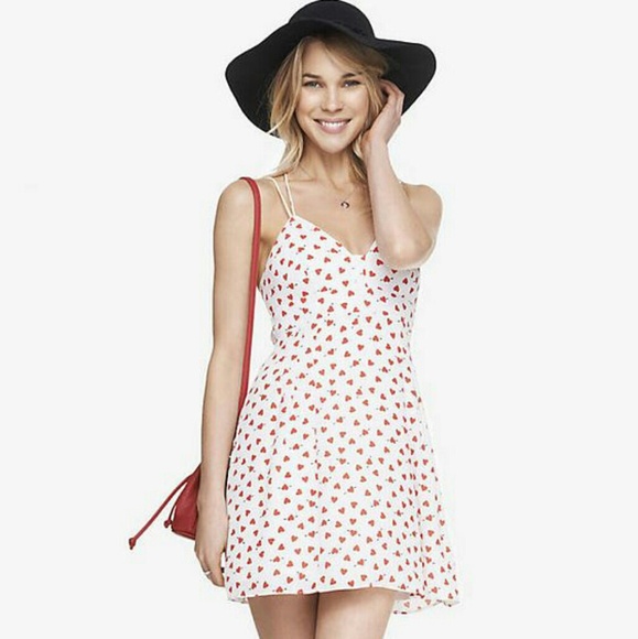 Express Dresses & Skirts - Express ? heart and arrow dress