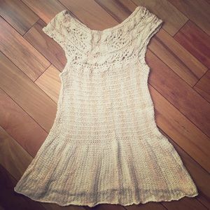 Free People crochet top