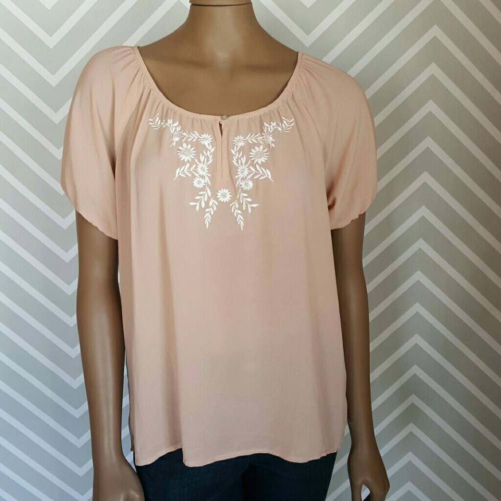 Forever 21 Short Sleeve Flowy Top
