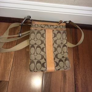 Coach cross body bag