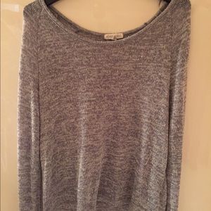 Grey Aeropostale top