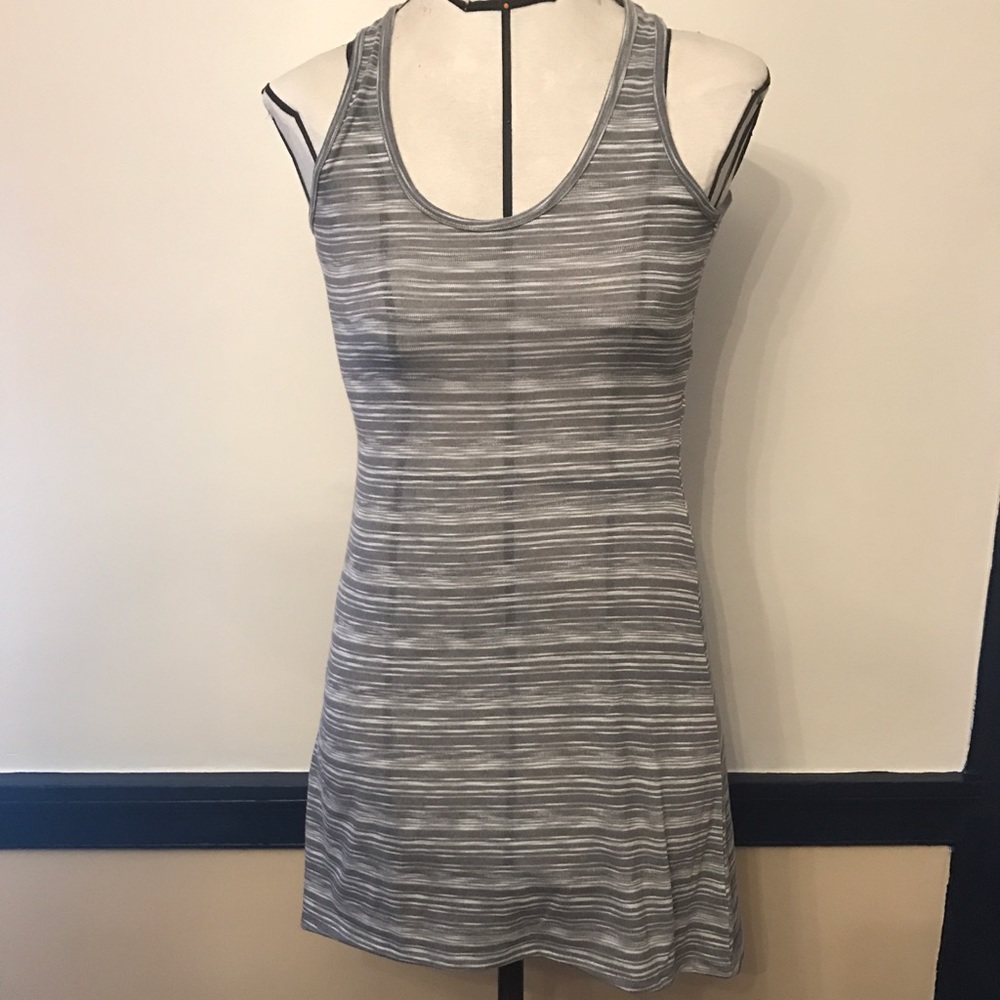 Gray High/Low Converse One Star Dress