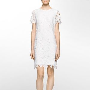 Calvin Klein white dress