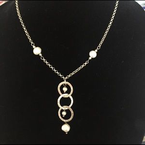 925 Sterling Silver & Pearl Set