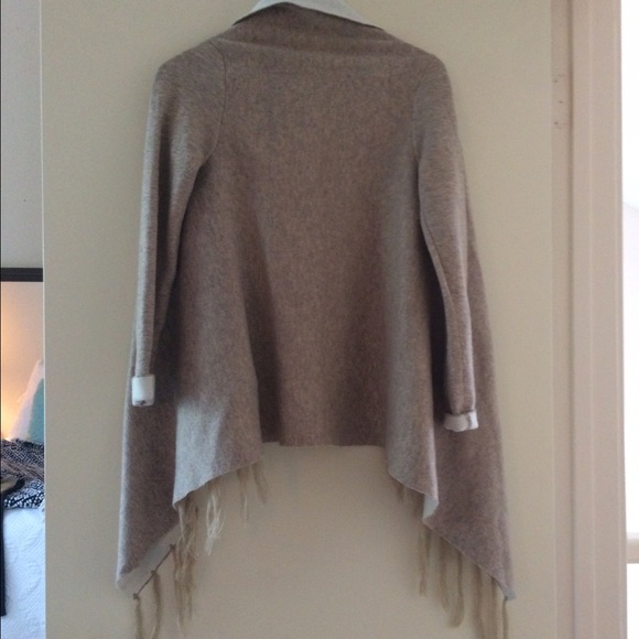 Nordstrom Brand Love Token Tan & Cream Sweater xs - Picture 2 of 4