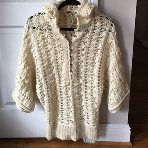 FREE PEOPLE boho sweater women's size small