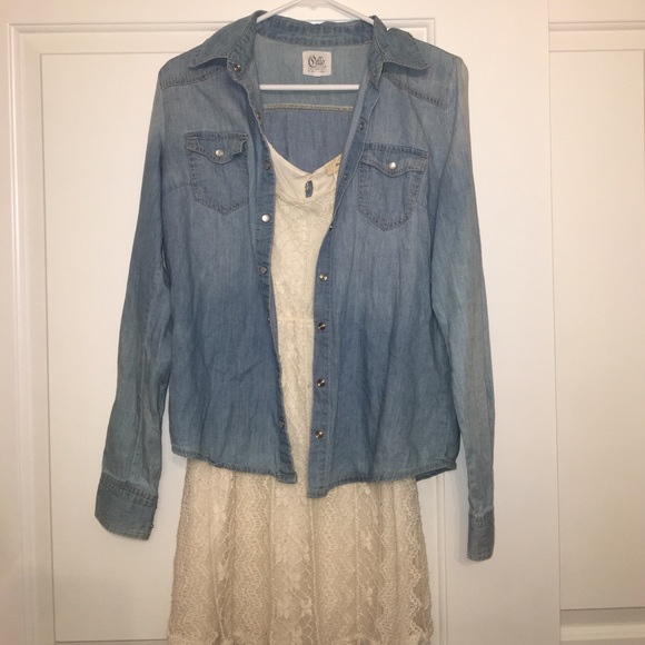 Denim button up - Picture 1 of 1