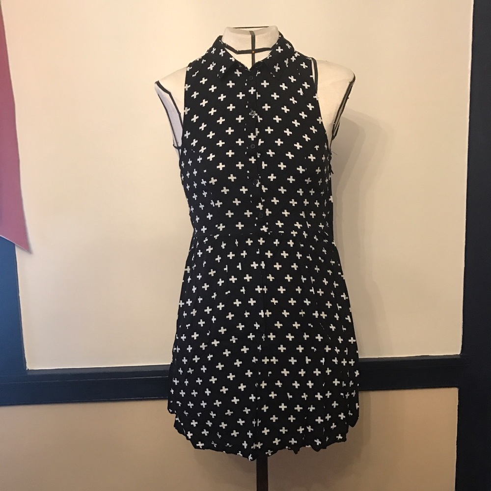 Black and White Cross Dress