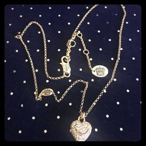 Juicy Couture Gold Heart Necklace❤