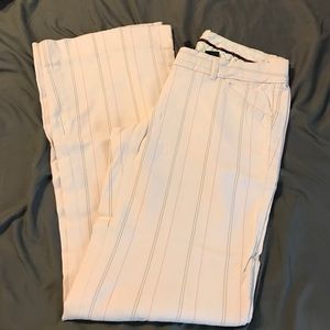 Pale pink pinstriped dress pant Size 2R