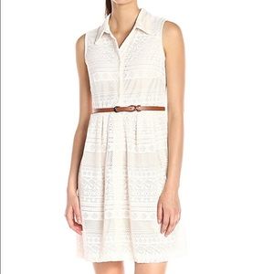 Donna Rocco New York white crochet dress