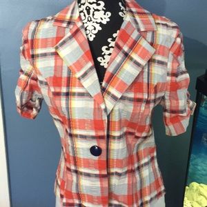 Charlotte Russe Multi Color Blazer