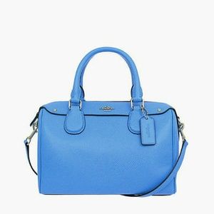 Coach Crossgrain Leather Bennett  Satchel Handbag