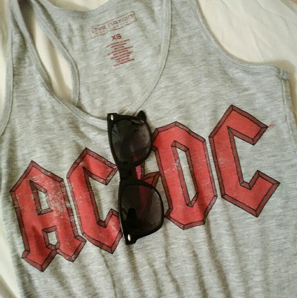 AC / DC Distressed Concert Tank Top XS - Picture 2 of 2